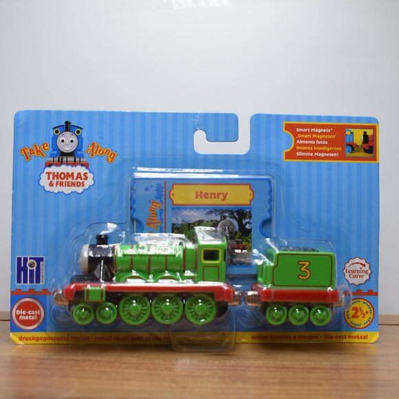 Henry & Tender Diecast Train Take Along Engine Hit Toy Entertainment L. Curve - Picture 1 of 8